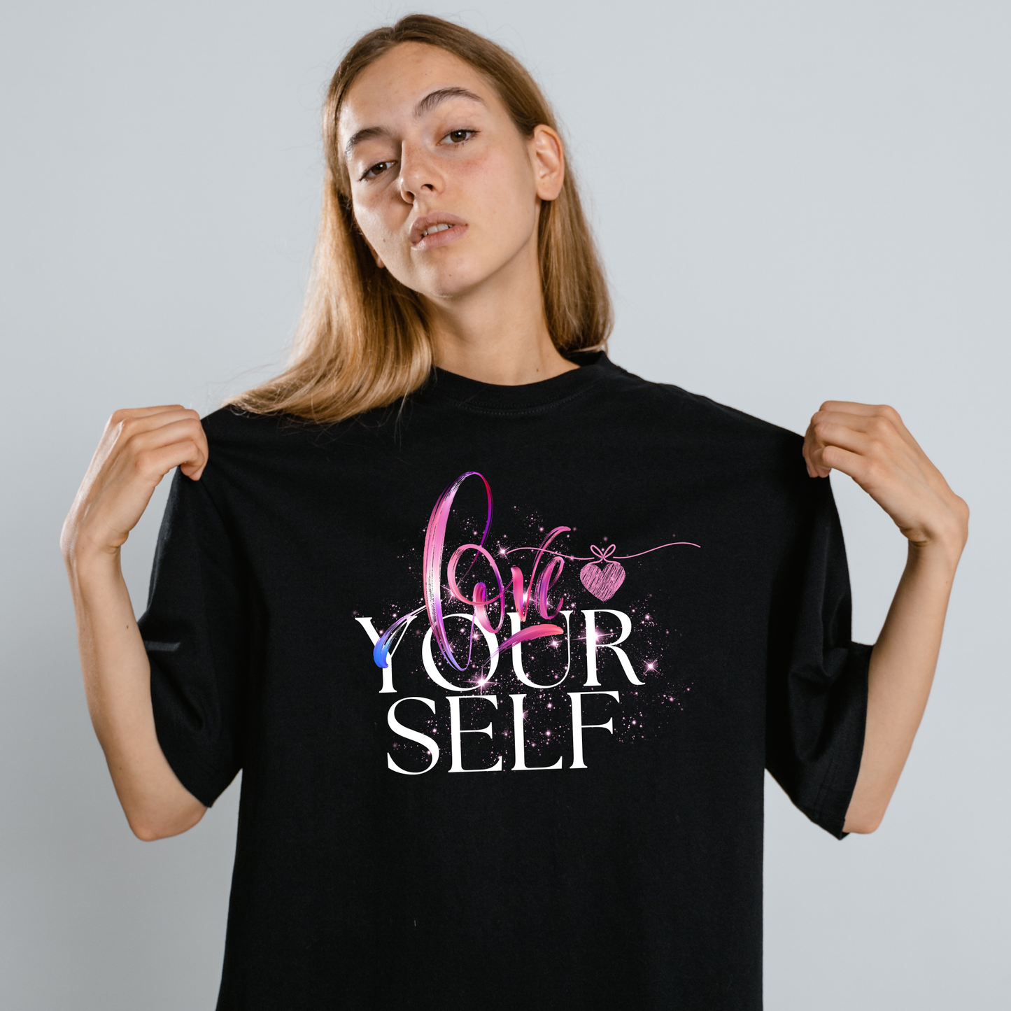 Rockonstienz Love Yourself Graphic Tee – Positive Affirmation T-Shirt