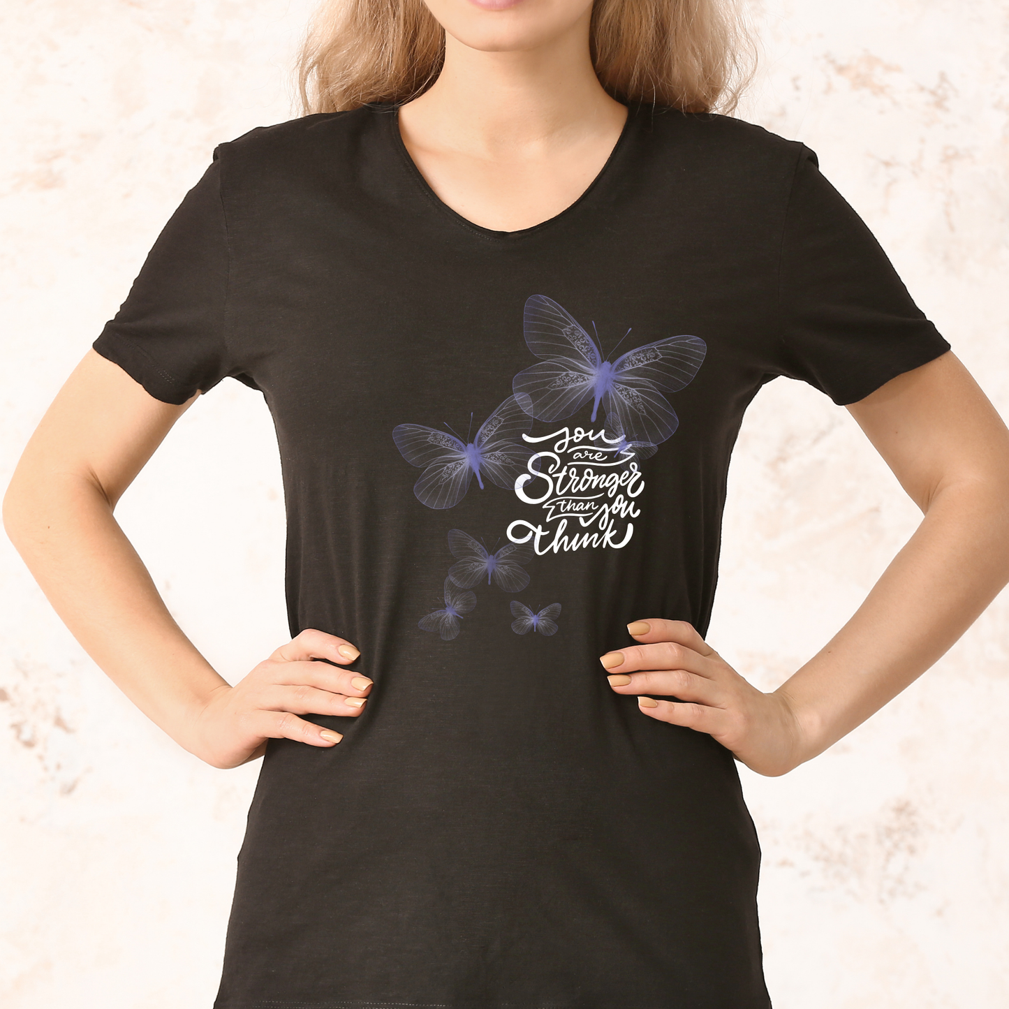 Rockonstienz Stronger Than You think Graphic Tee, Inspiration You Can Handle Anything