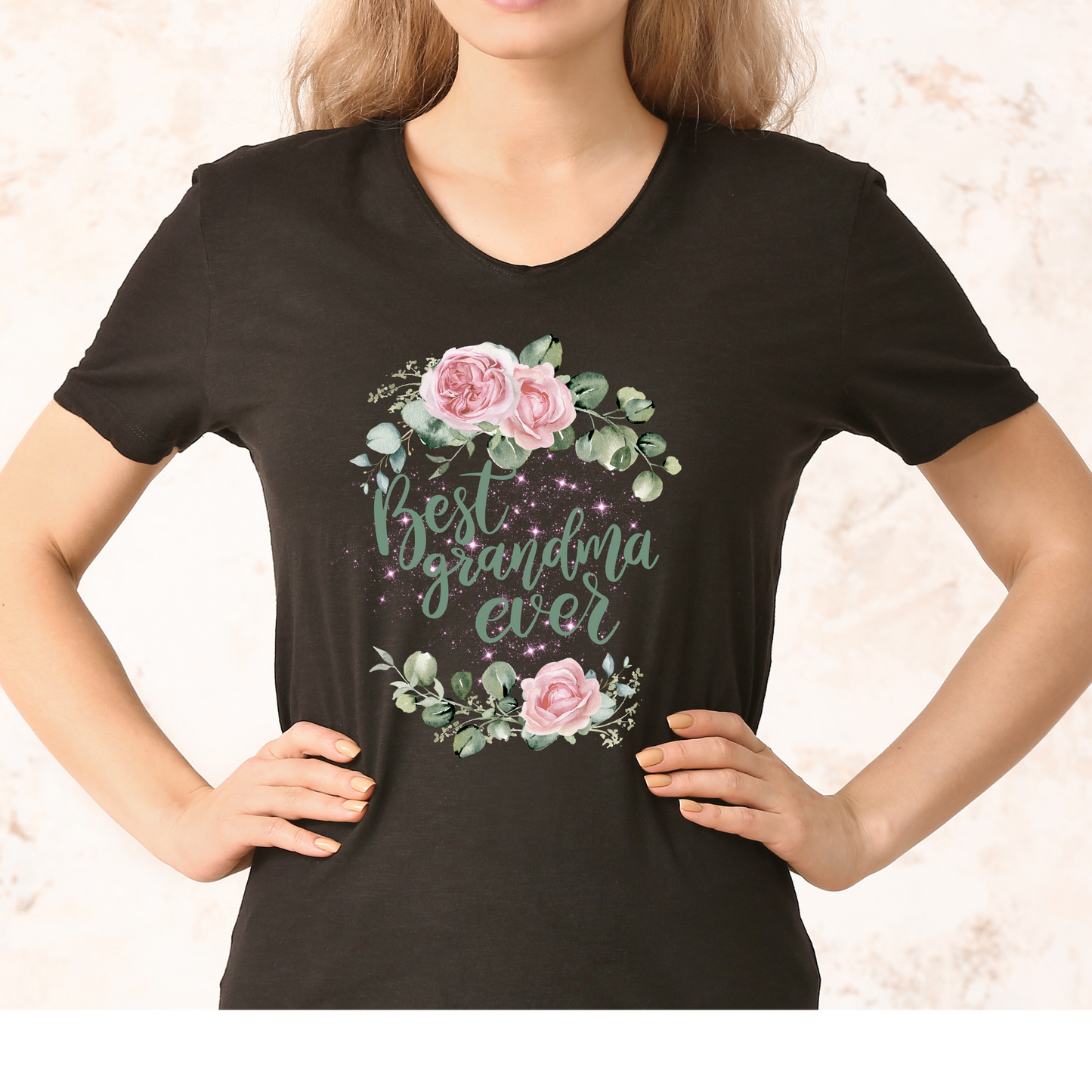 Rockonstienz Best Grandma Ever T-Shirt – Cute Grandparent Gift Tee