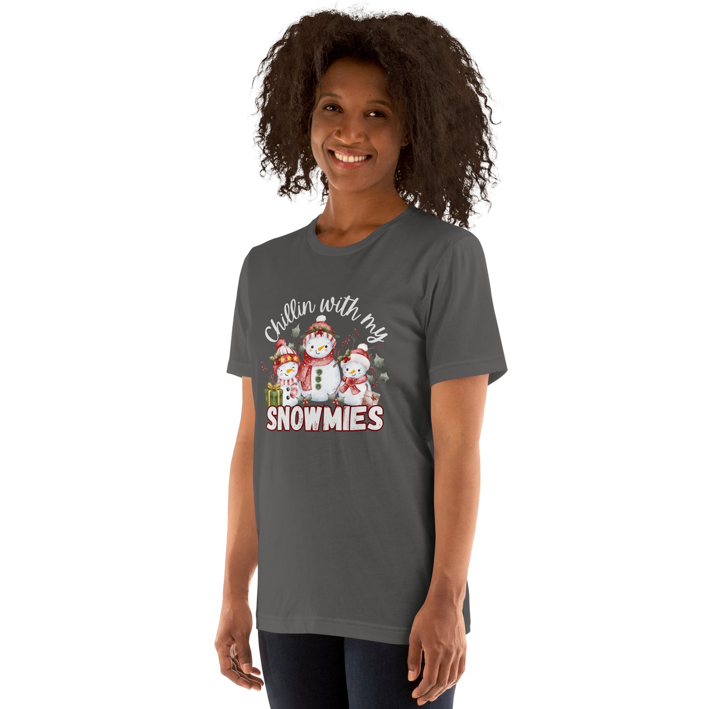 Chillin with my Snowmies T-Shirt | Funny Christmas Gift